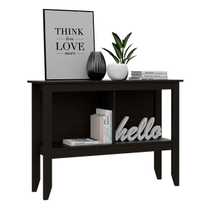 Mueble Auxiliar Recibidor Sarume, Wengue, con entrepaño
