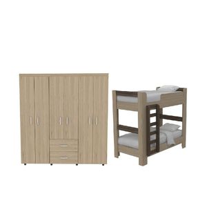 Combo Habitación Tadeo, Closet + Camarote