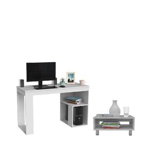 Combo Oficina Leonidas, Escritorio + Mesa de Centro