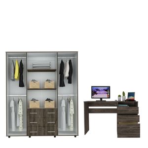 Combo Habitacion Hemera Closet + Escritorio