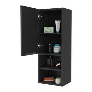 Gabinete de Baño Real, Wengue, con Tres Entrepaños ZF