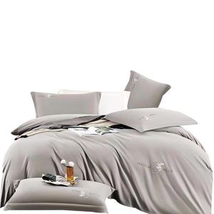 Funda Duvet Tacto Suave Unicolor Gris