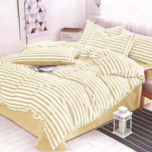 Duvet Estampado Franjas Crema