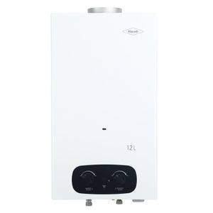 Calentador de Agua Haceb 12 Litros Tiro Natural Bambu Blanco