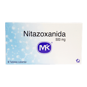 Nitazoxanida Mk 500Mg Caja X 6 Tabletas