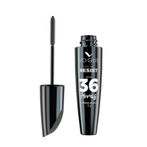 Pestañina Vogue Resist Negra A Prueba Agua X 9G