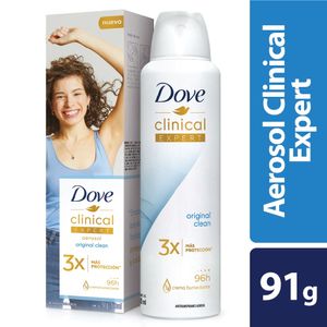 Desodorante Antitranspirante Dove Aerosol Clinical Expert 91g