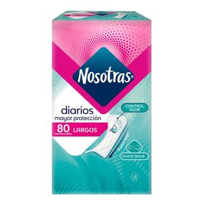 Protectores Diarios Nosotras Largos X 80Und