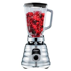 LICUADORA OSTER 4655 CROMADA VASO VIDRIO