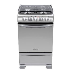 ESTUFA DE PISO MABE TX1G-6CON 4 PUESTOS GRIS
