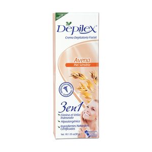Crema Depilatoria Facial Depilex Avena X 30G