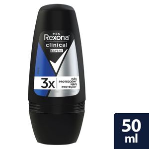 Desodorante Antitranspirante Rexona Roll on para Hombre Clínical 50ml