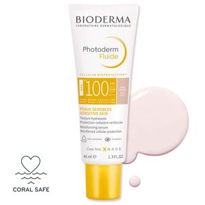 Protector Solar Bioderma Photoderm Fluide Max Spf 100 Muy Claro X 40ml