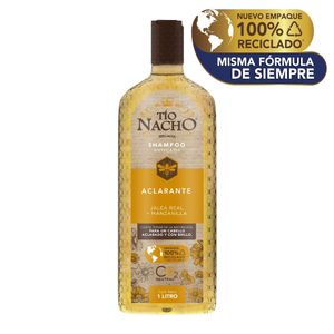 Tio Nacho Shampoo Capilar Manzanilla Aclarante Litro