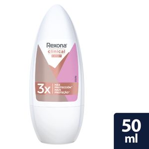 Desodorante Antitranspirante Rexona Roll On Mujer Clínical Expert 50 ml