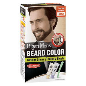 Tinte Bigen Men Barba Y Bigote Castaño Oscuro B103