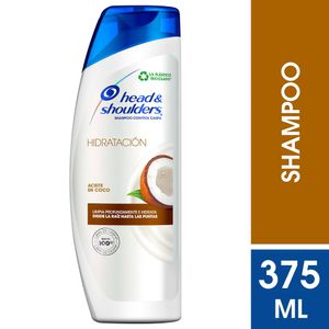 Shampoo Head & Shoulders Hidratación Aceite De Coco X 375Ml