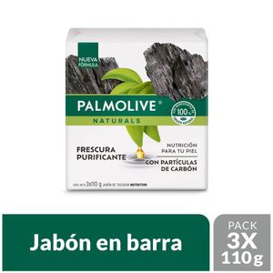 Jabon Palmolive Carbon X 110g X 3und