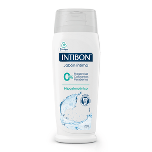 Jabon Liquido Intimo Intibon Hipoalergenico X 210g