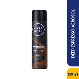 Desodorante Nivea Deep Espresso Black Carbon X 150Ml