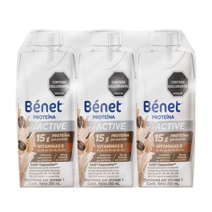 Bebida Benet Cappuccino X3 Pack X 250ml