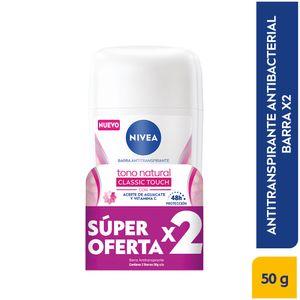 Oferta Desodorate Nivea Aclarado Natural Barra X 2Und X 50G