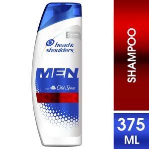 Shampoo Head & Shoulders Old Spice Para Hombres X 375Ml