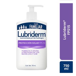 Crema Corpporal Lubriderm Protector Solar Fps15 X 750ml