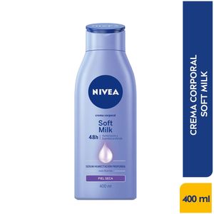 Crema Corporal Nivea Soft Milk Piel Seca X 400Ml