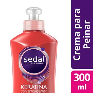 Crema Para Peinar Sedal Keratina Con Antioxidante X 300Ml
