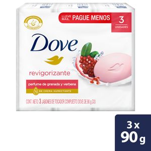Oferta Jabón Dove Go Fresh Revorizante 3Und X 90g