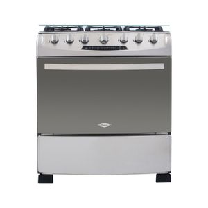 Estufa de Piso Haceb 6 Puestos Gas Natural Orégano 76-VF Gris