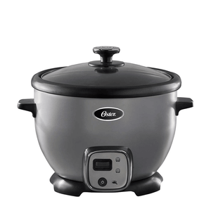 Olla Arrocera Oster Multiusos 10 Tazas Antiadherente CKSTRC8029S Plateada