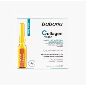 Babaria Ampollas de Colageno Vegano  5 amp