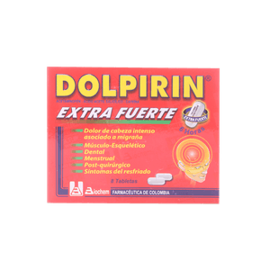 Dolpirin Extra Fuerte Caja X 8 Tab