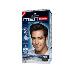 Tinte Men Express Permanente 90 Negro Natural Tubo